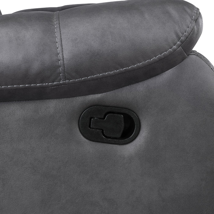 Morello Glider Recliner- Gray