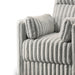 Embrace Swivel Accent Chair-Gray