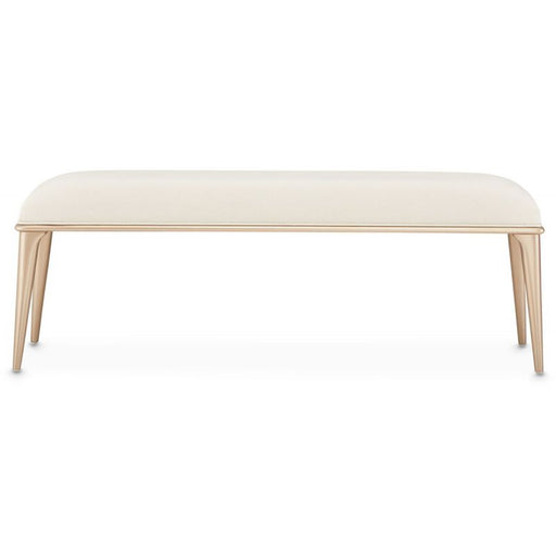 AICO La Rachelle Bed Bench in Medium Champagne image