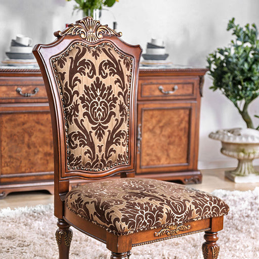 Lucie Brown Cherry Side Chair (2/CTN) image