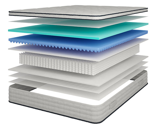 Salvia 12" Full Hybrid Pocket Coil Mattress