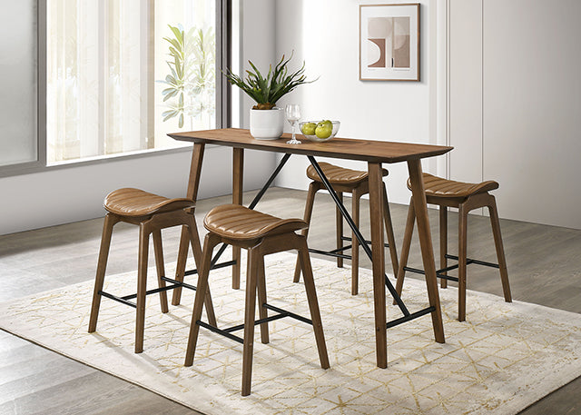 Klamath 5 Pc Counter Ht Table Set