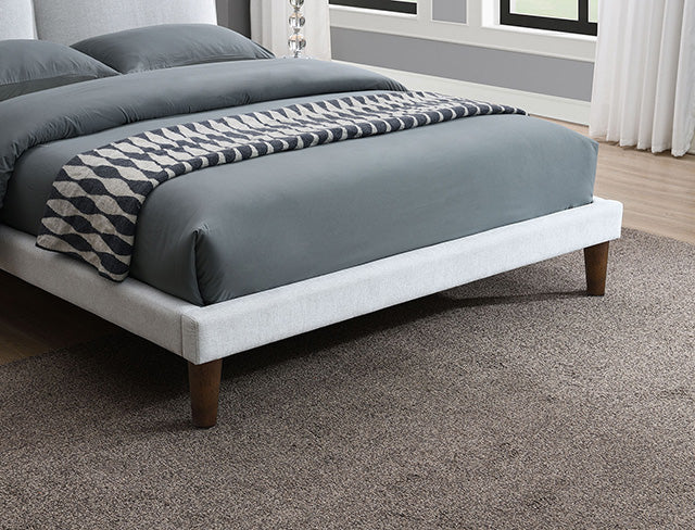 Verwood E.King, Full, & Queen Bed Gray & Light Gray