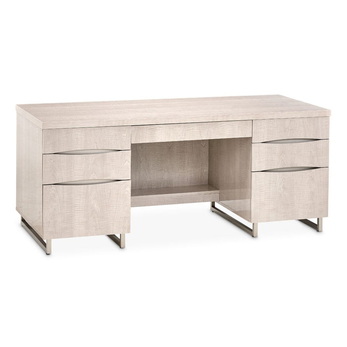 AICO Marin Desk in Greige