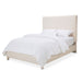 AICO Furniture Emerson King Upholstered Bed in Powder image