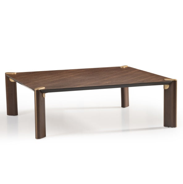 AICO Furniture Amora Cocktail Table in Eggshell Walnut image