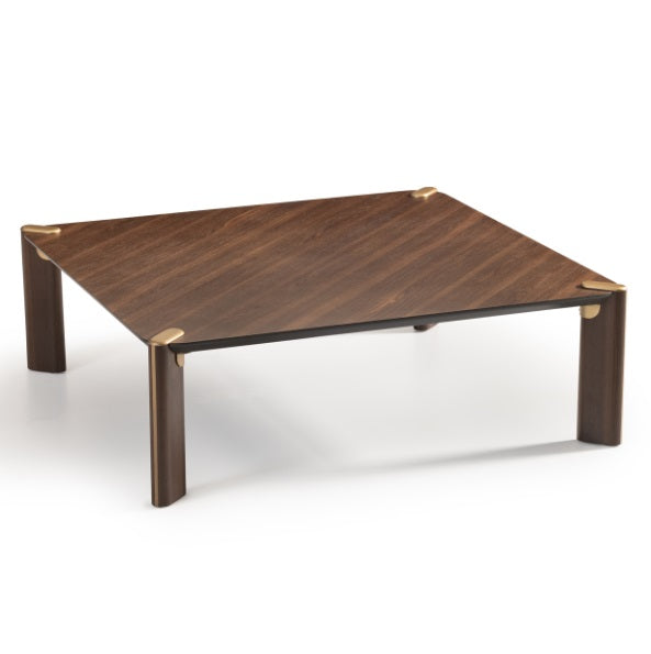 AICO Furniture Amora Cocktail Table in Eggshell Walnut