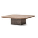 AICO Furniture Bristol Point Medium Cocktail Table in Saddle Brown image
