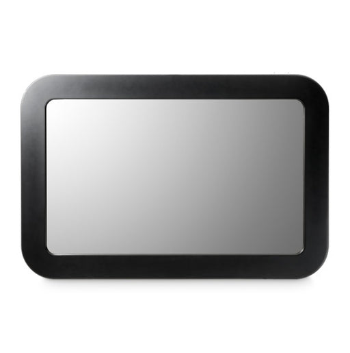 AICO Furniture Wall Mirror in Silken Matte Black image