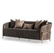AICO Furniture Lisbon Sofa in Onyx Gold image