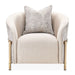 AICO Lisbon Chair in Opal Gold image