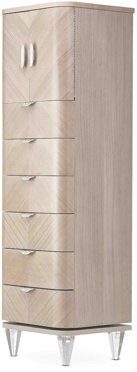 AICO Malibu Crest Lingerie Swivel Chest in Blush 9007062-131 image