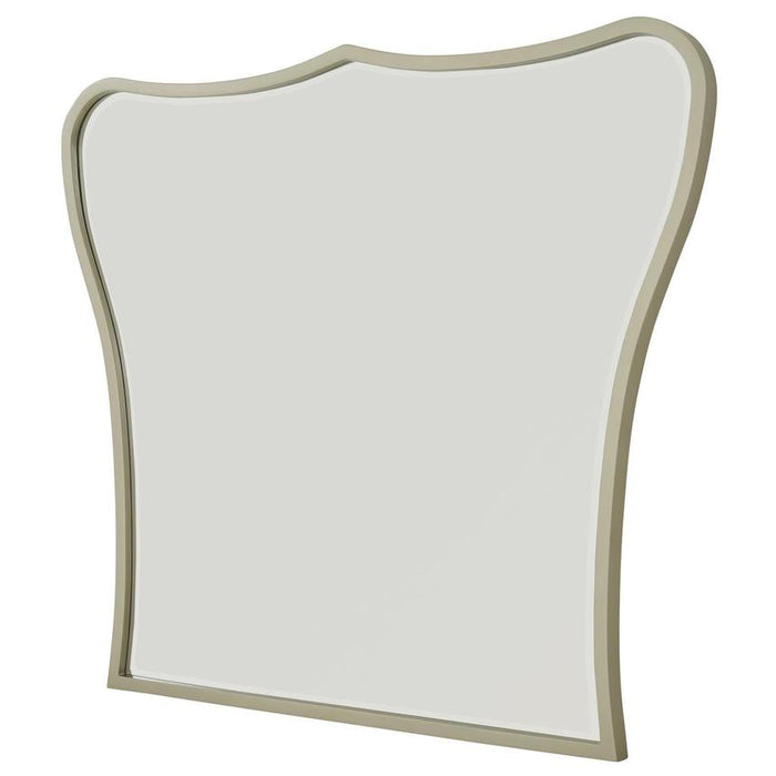 AICO London Place Vanity Mirror in Platinum