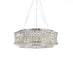 AICO Furniture Lighting Galaxy Medium Round LED Chandelier in Chrome image