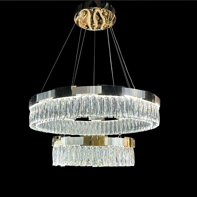 AICO Furniture Lighting Nova Round LED Chandelier image
