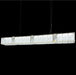 AICO Furniture Lighting Mina Rectangular LED Chandelier image