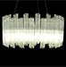 AICO Furniture Lighting Octavious 8 Light Chandelier in Clear image