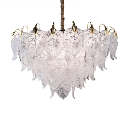 AICO Furniture Lighting Autumn 21 Light Chandelier in Clear image
