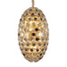 AICO Furniture Lighting Pendant 14 Light Chandelier in Gold image
