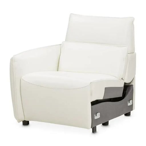 AICO Furniture Verona LAF Motion Chair in Snow White image