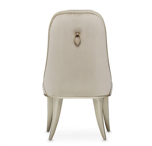 AICO Villa Cherie Side Chair in Hazelnut
