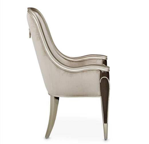 AICO Villa Cherie Arm Chair in Hazelnut