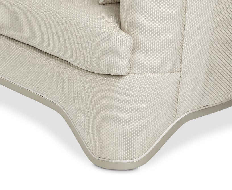 AICO London Place Sofa in Light Champagne