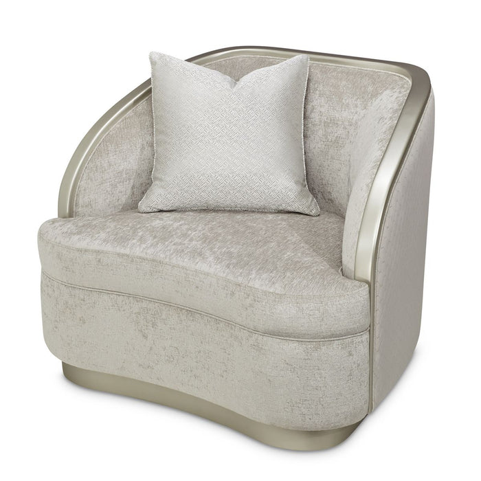 AICO Lanna Matching Chair in Storm Silver Mist