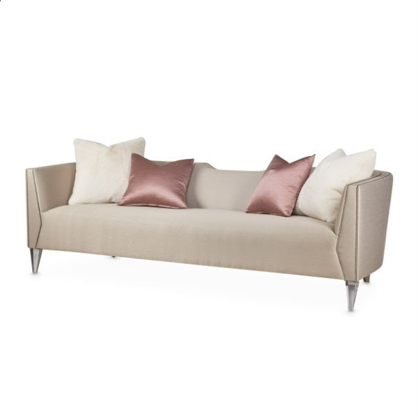 AICO Furniture Linea Sofa in Silver Mist image