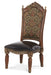 AICO Villa Valencia Side Chair in Classic Chestnut (Set of 2) image